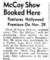 1945-11-21_Trib_p12_McCoy_show_booked_here_CROP_thumb.jpg