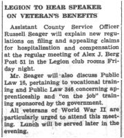 1945-12-13_NPJ_p01_Legion_to_hear_speaker_on_veterans_benefits_thumb.jpg