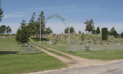 Greenmound Cemetery Entrance, 2000