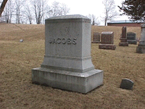 Jacobs/Gabel Family Cemetery, March 2000