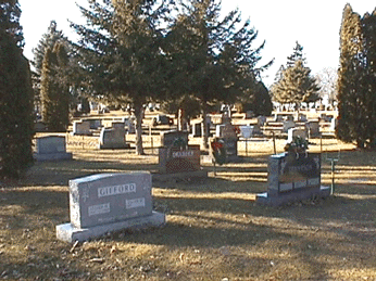 Woodlawn Cemetery, March 2000