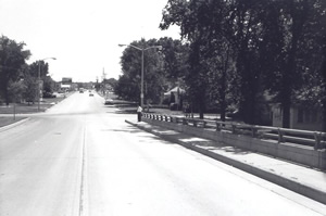 George and St. Cloud Streets looking south, 1970