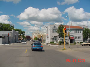 Fifth & Cass, looking north, 2003