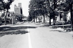 Market and West Avenue South Street looking west, 1970