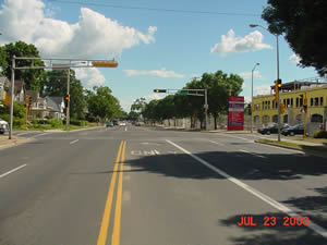 West Avenue South and Market Street looking south, 2003