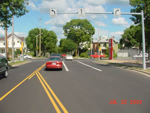 Market and West Avenue South Street looking east, 2003