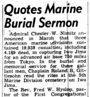 1945-05-29_Trib_p02_La_Crosse_pastor_quotes_Iwo_Jima_burial_sermon_CROP_thumb.jpg
