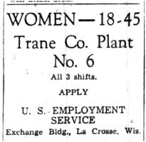 1945-03-13_Trib_p09_Woman_wanted_by_Trane_Co_thumb.jpg
