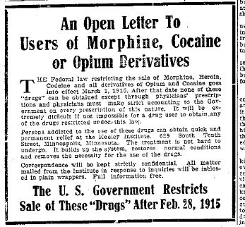 La Crosse Public Library Archives :: La Crosse's Drug Problem