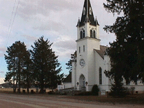 Burr Oak Evangelical Lutheran Church & Cemetery, March 2000