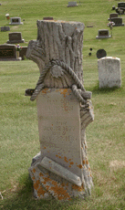 Green Mound Cemetery, April 2000