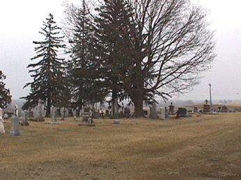 St. Joseph's Catholic Church cemetery, March 2000