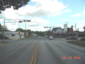 West Avenue North and State Street looking south, 2003